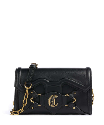 Just Cavalli Crossed Laces Crossover taske black