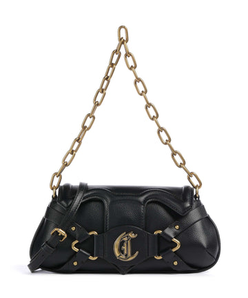 Just Cavalli Crossed Laces Skuldertaske black
