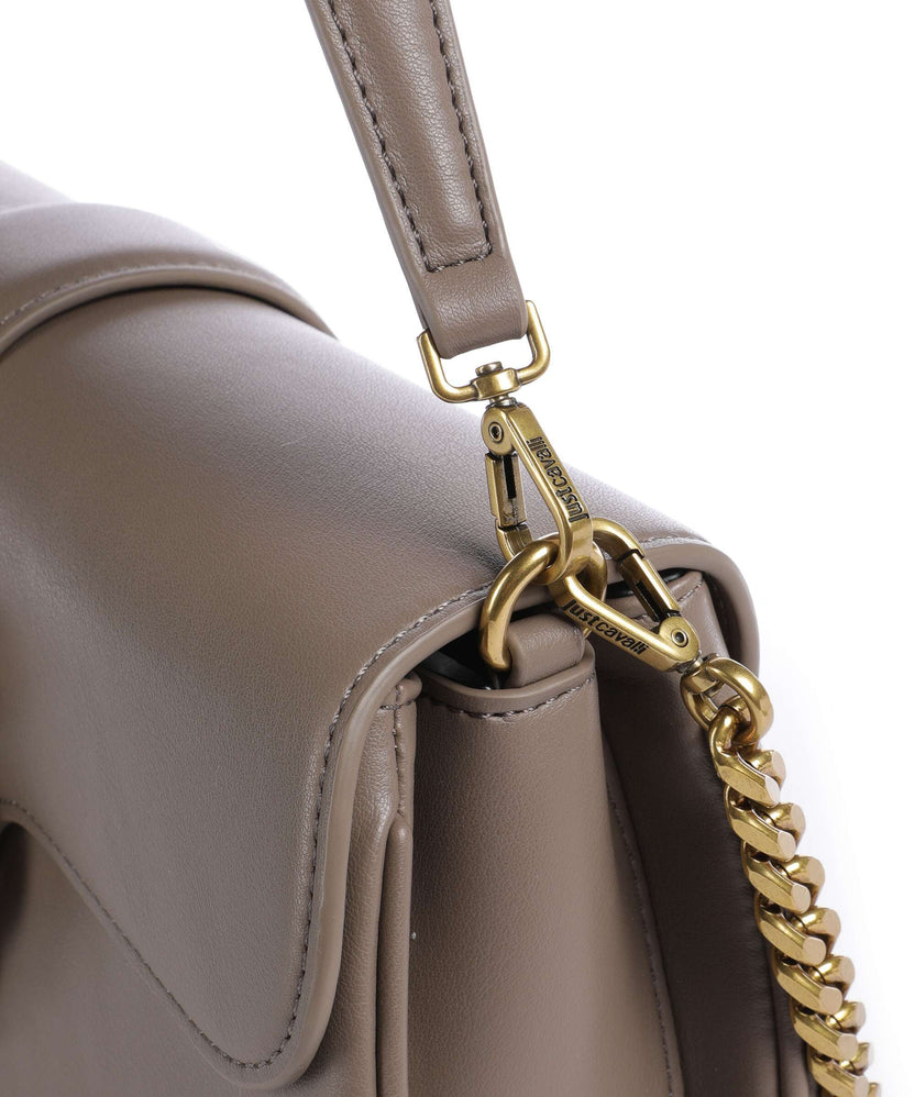 Just Cavalli Iconic Snakes Shoulder bag taupe