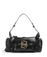 Just Cavalli Iconic Snakes Pockets Skuldertaske black