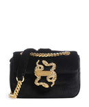 Just Cavalli Iconic Snakes Puffy Skuldertaske black