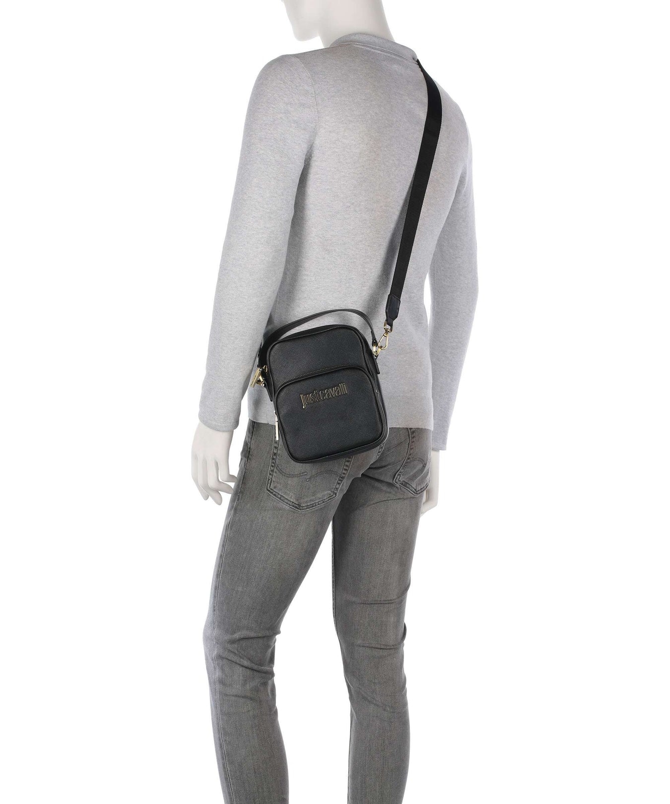 Just Cavalli Crossbody bag black