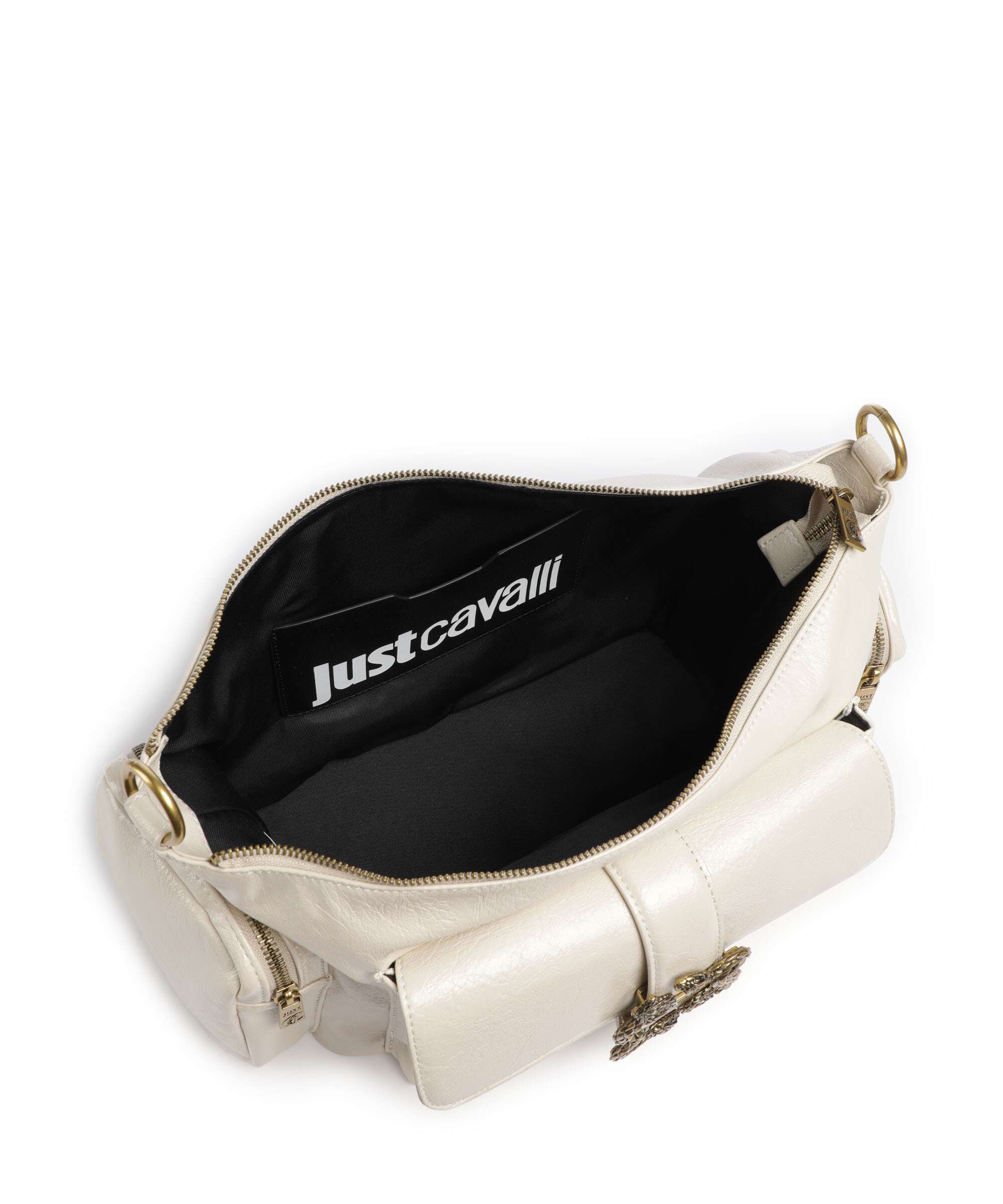 Just Cavalli Iconic Snakes Pockets Shoulder bag pristine