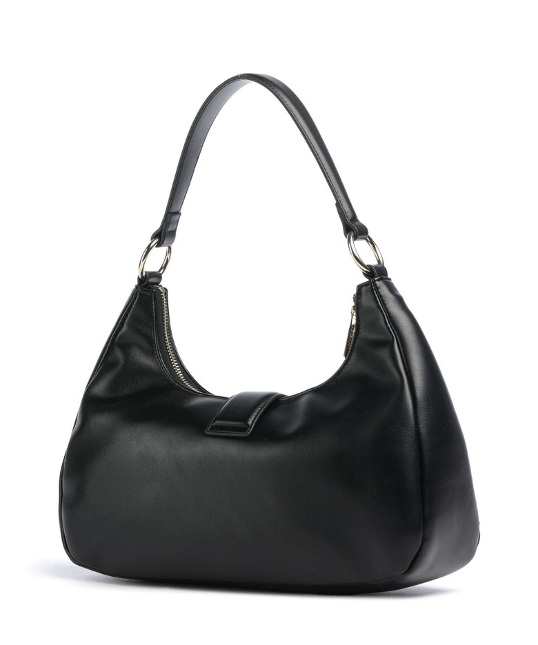 Just Cavalli Iconic Snakes Braided Shoulder bag black