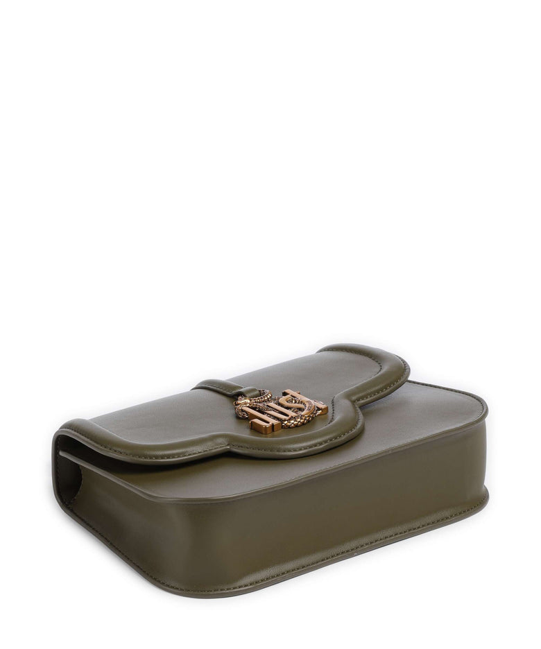 Just Cavalli Just Snake Shoulder bag fir green