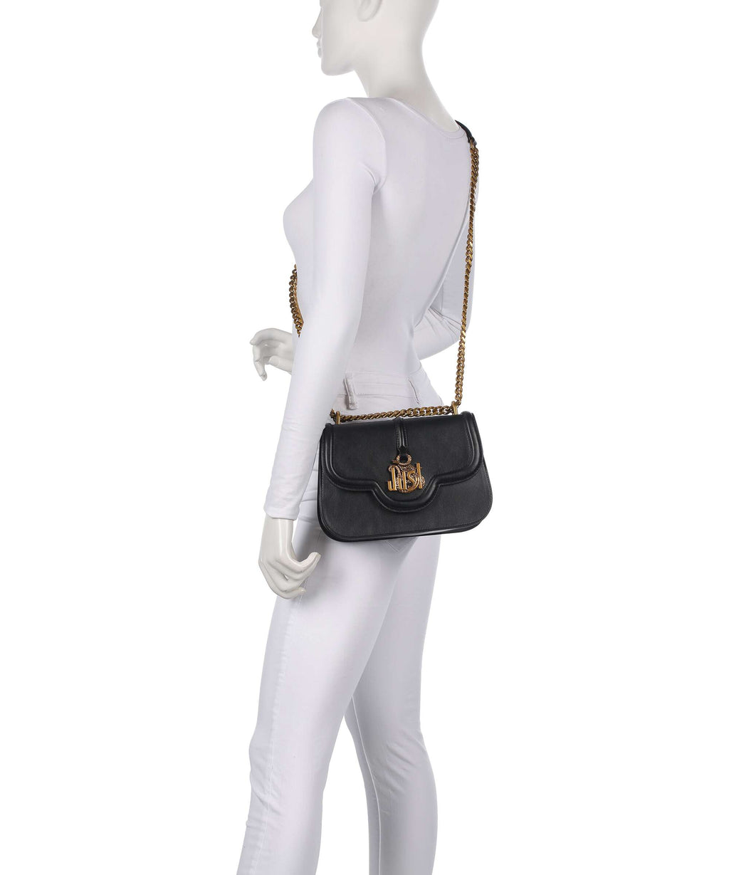 Just Cavalli Just Snake Shoulder bag black