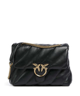 Pinko Love Puff Big Skuldertaske nero/antique gold