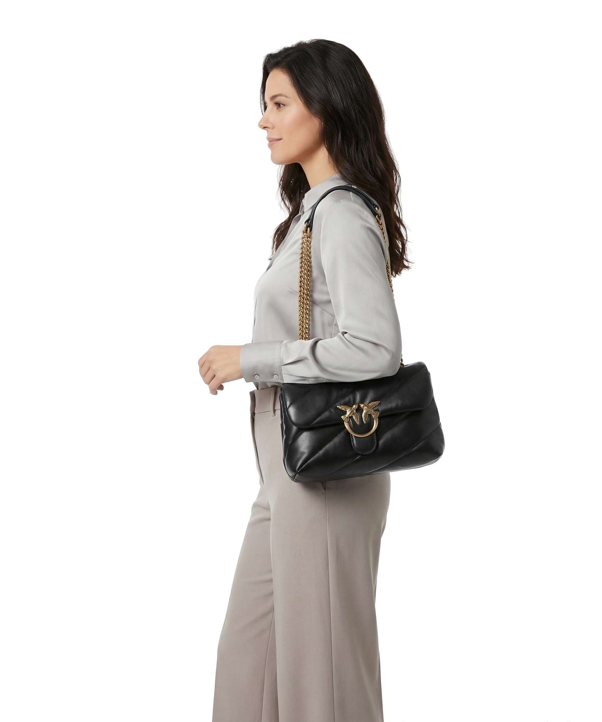 Pinko Love Puff Classic Shoulder bag nero