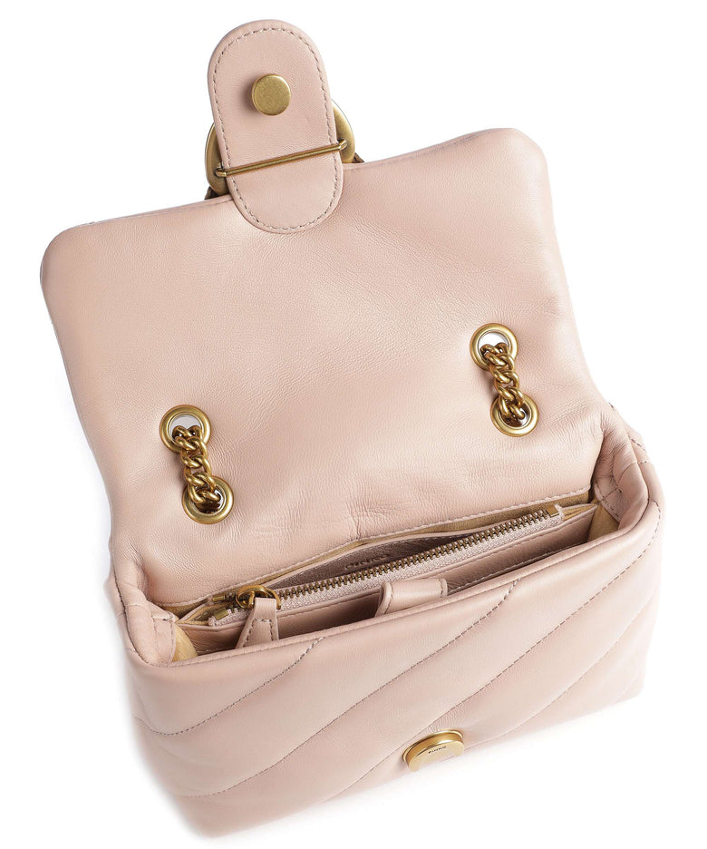 Pinko Love Puff Mini Shoulder bag cipria/antique gold