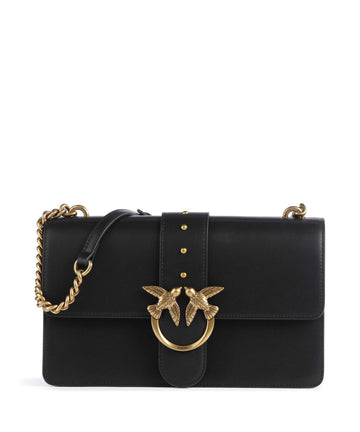 Pinko Love One Classic Crossover taske nero/antique gold