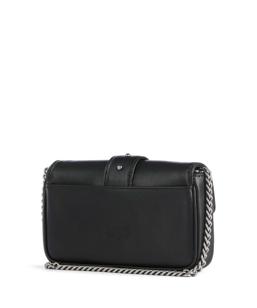 Pinko Love One Pocket Wallet nero/old silver