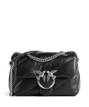 Pinko Love Puff Mini Shoulder bag nero/old silver