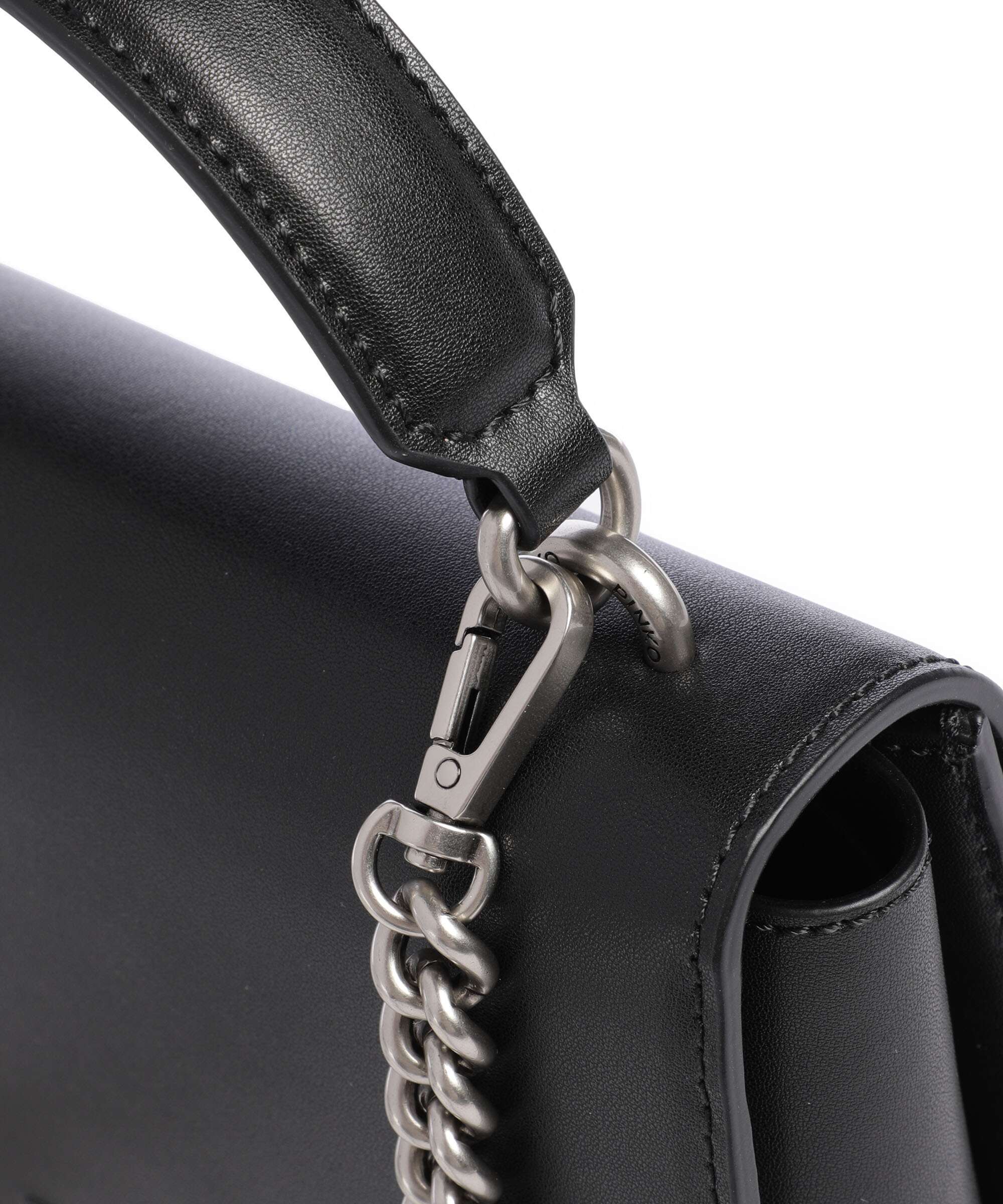 Pinko Love One Mini Handbag nero/old silver