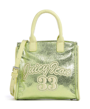 Juicy Couture Iris Metallic S Crossover taske metallic lime bean