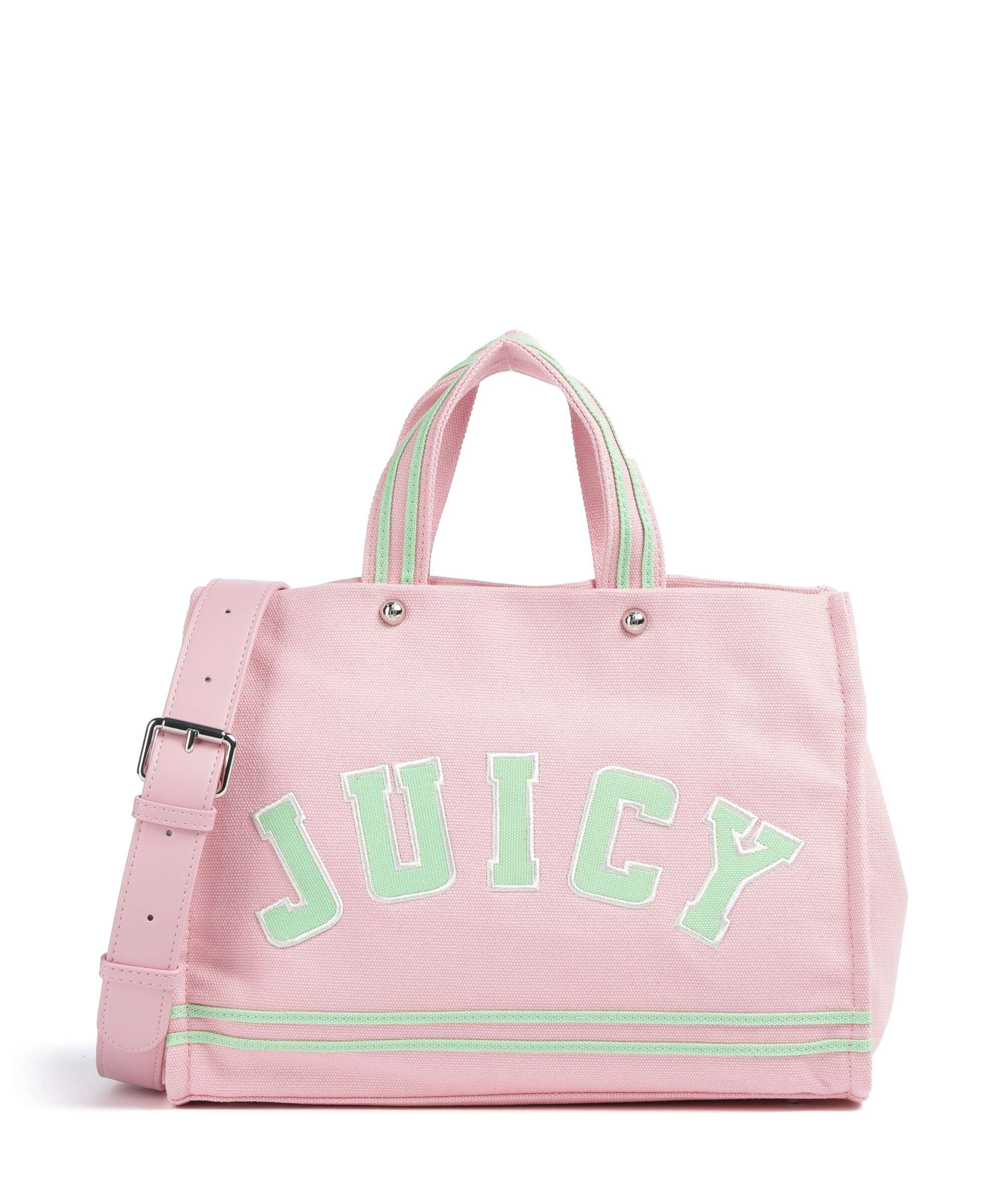 Juicy Couture Iris Patch Canvas M Handbag juicy pink/summer green