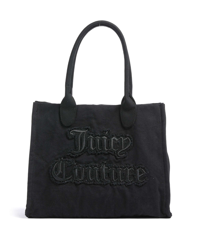 Juicy Couture Iris Distressed L Tote bag black