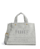 Juicy Couture Iris Velvet M Håndtaske silver marl