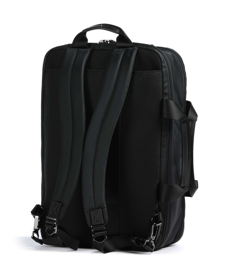 Emporio Armani Recycled Nylon Backpack bag black beauty