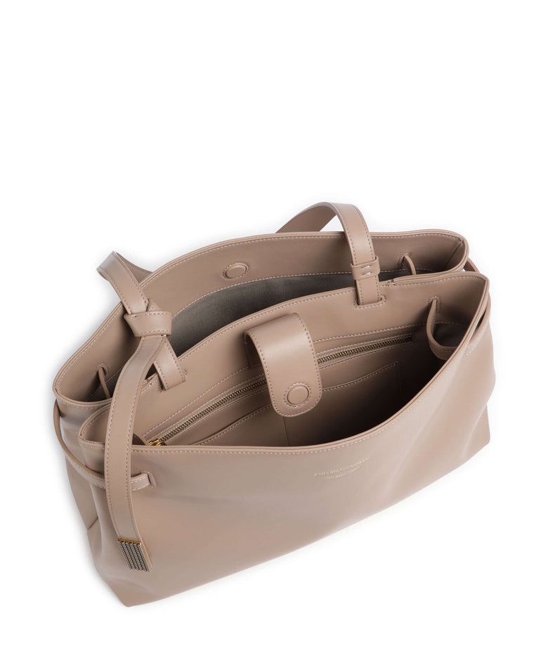 Emporio Armani Nora M Tote bag visone