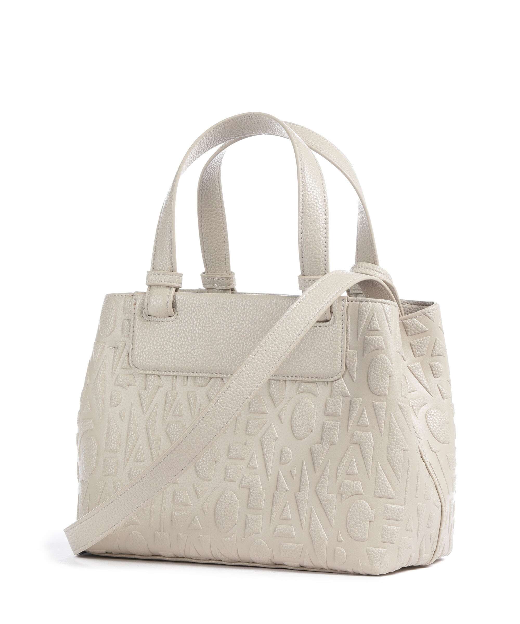 Armani Exchange Liz Monogram S Handbag script