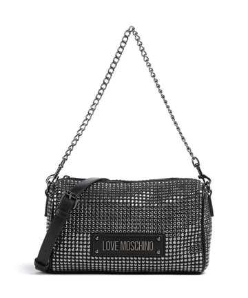 Love Moschino Sparkling Skuldertaske nero