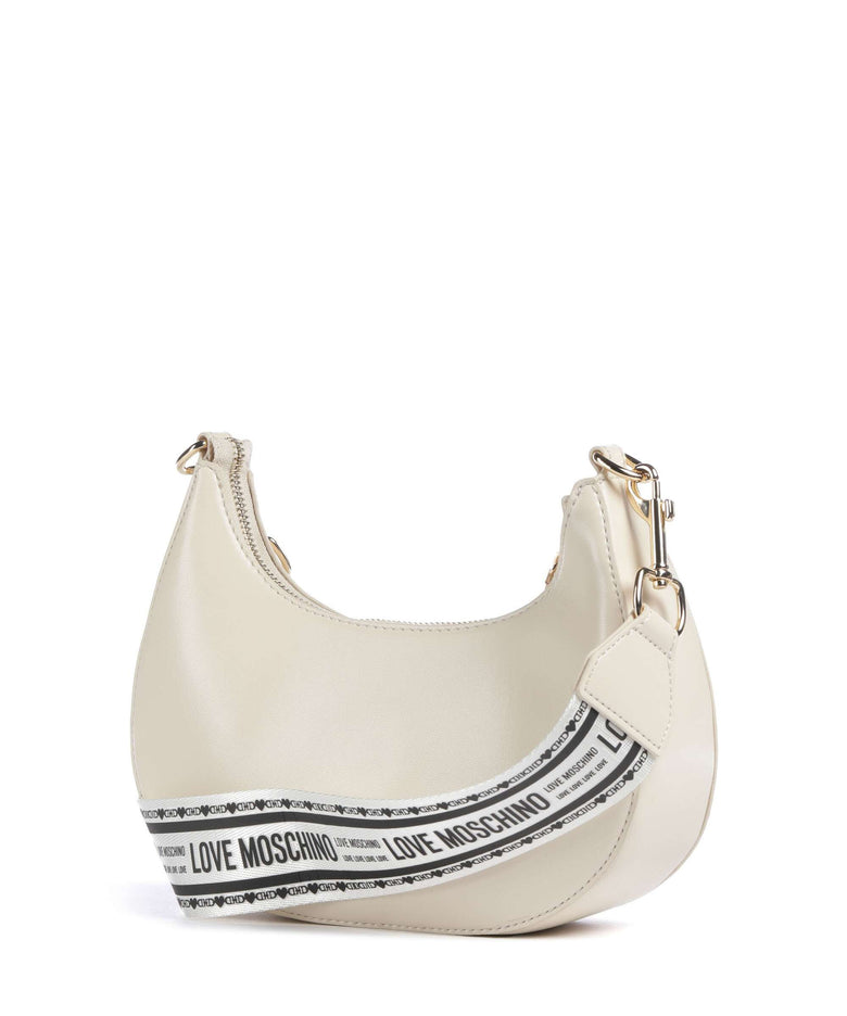 Love Moschino Ember Crossbody bag avorio