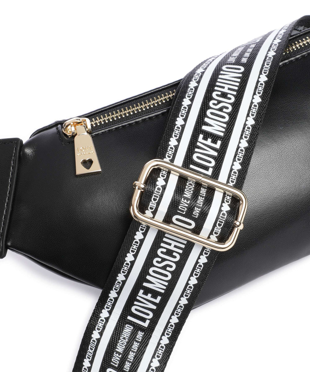 Love Moschino Ember Fanny pack nero
