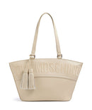 Love Moschino Item Cabas Shopper taske beige