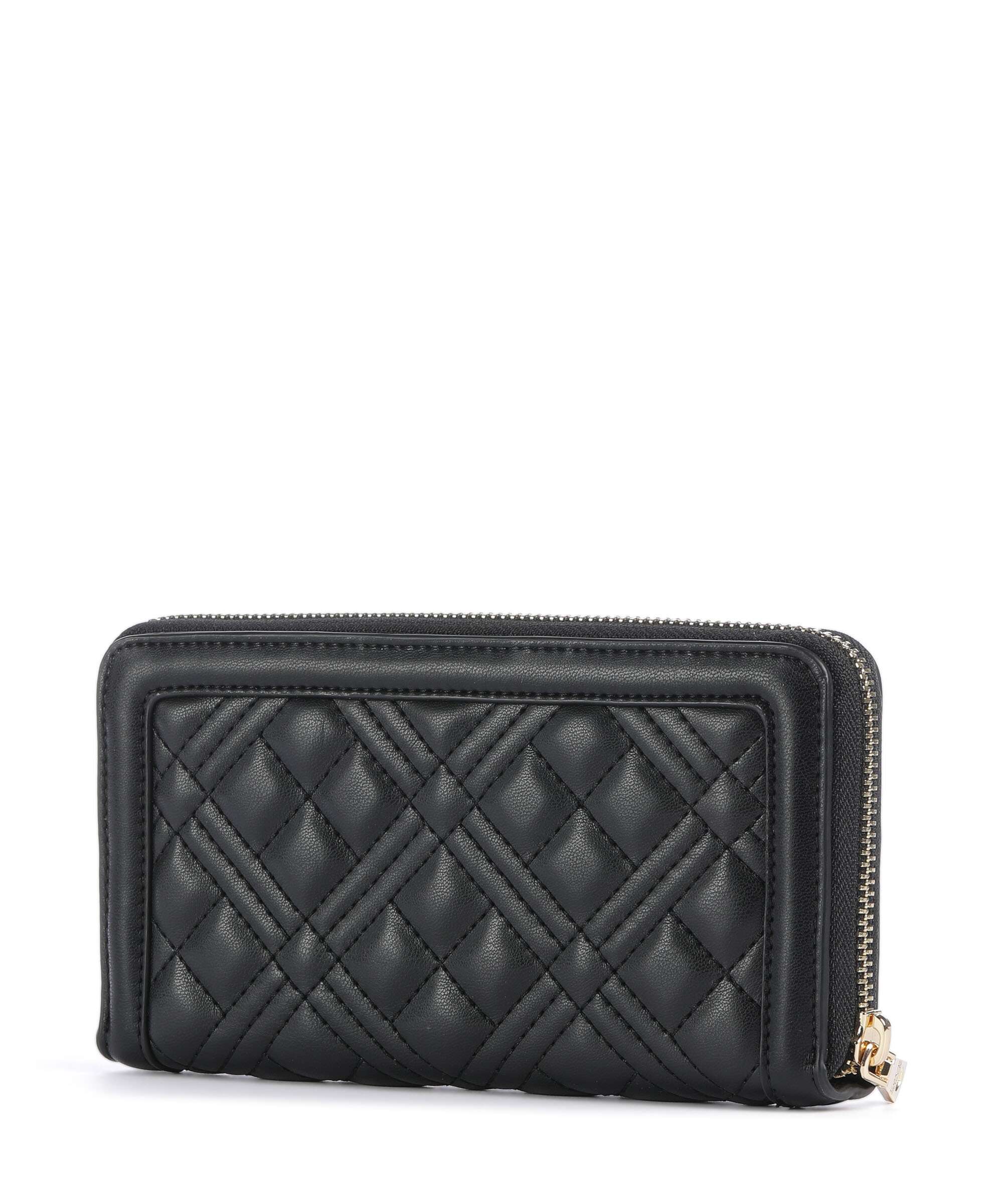 Love Moschino Quilted Wallet nero