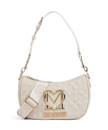 Love Moschino Allure Skuldertaske avorio
