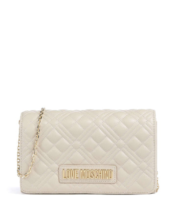 Love Moschino Smart Daily Crossover taske avorio