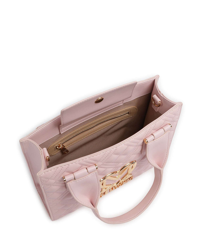 Love Moschino Allure Handbag cipria