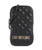 Love Moschino Quilted Mobiltaske nero