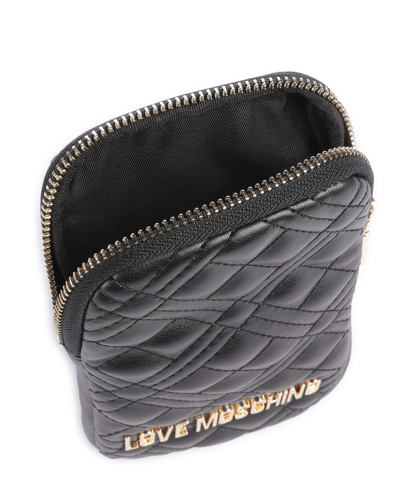 Love Moschino Quilted Phone bag nero