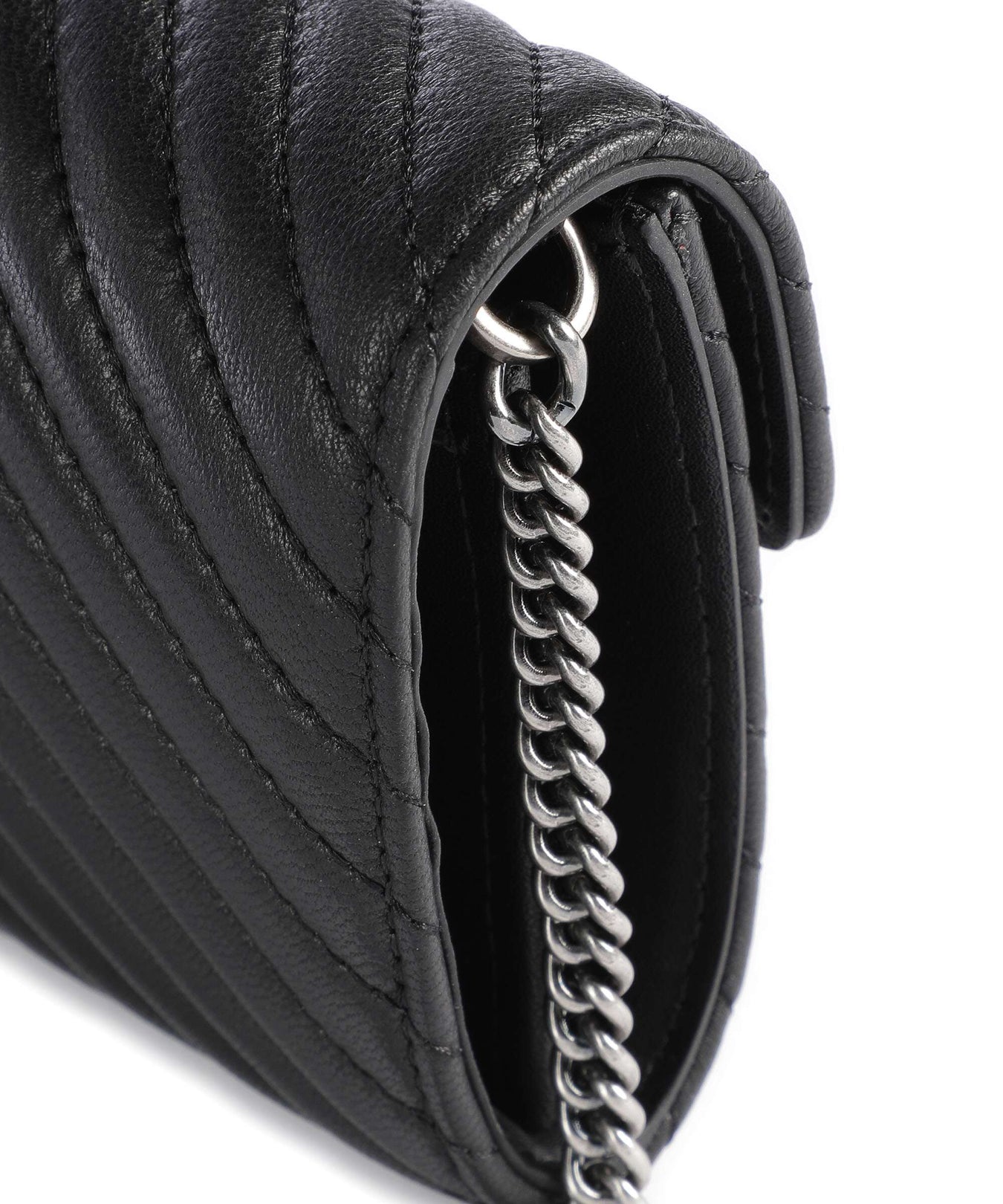 Pinko Love One Wallet nero/old silver