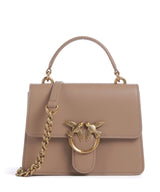 Pinko Love One Mini Crossover taske biscotto zenzero/antique gold