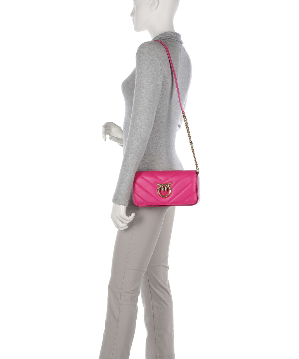 Pinko Love Click Mini Shoulder bag pink