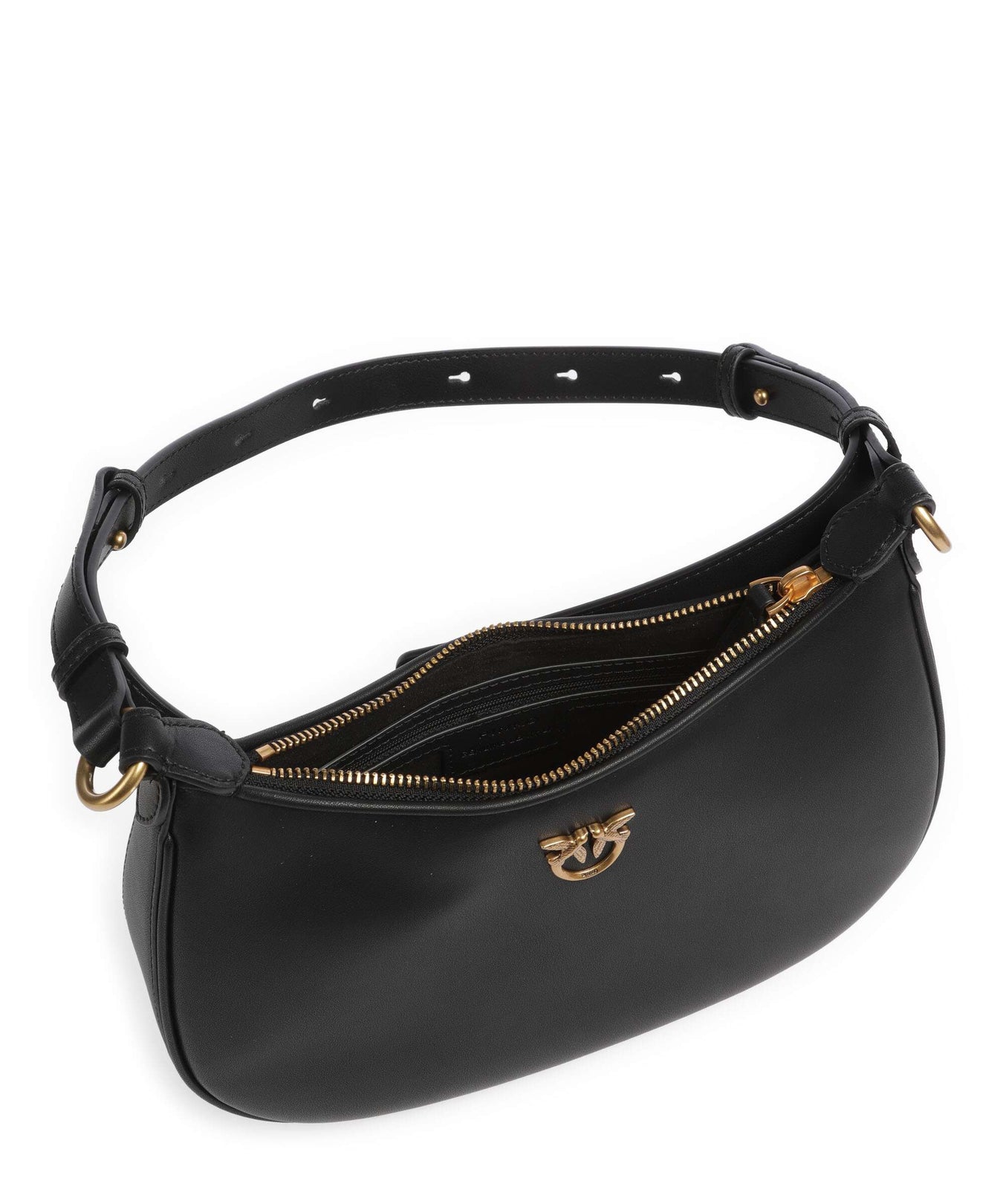 Pinko Half Moon Mini Shoulder bag nero
