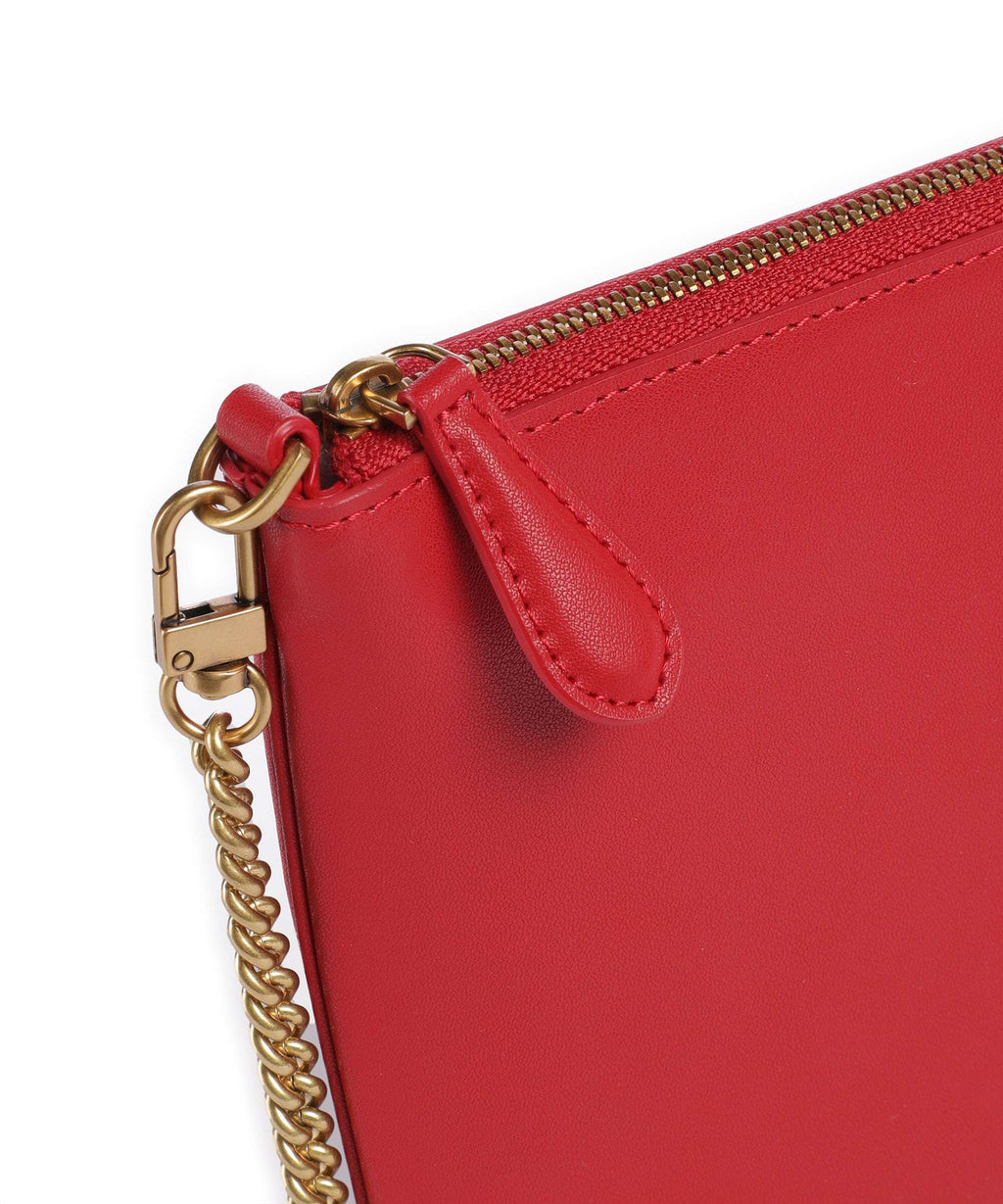 Pinko Flat Classic Crossbody bag rosso/antique gold