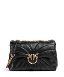 Pinko Love Puff Classic Skuldertaske nero/antique gold