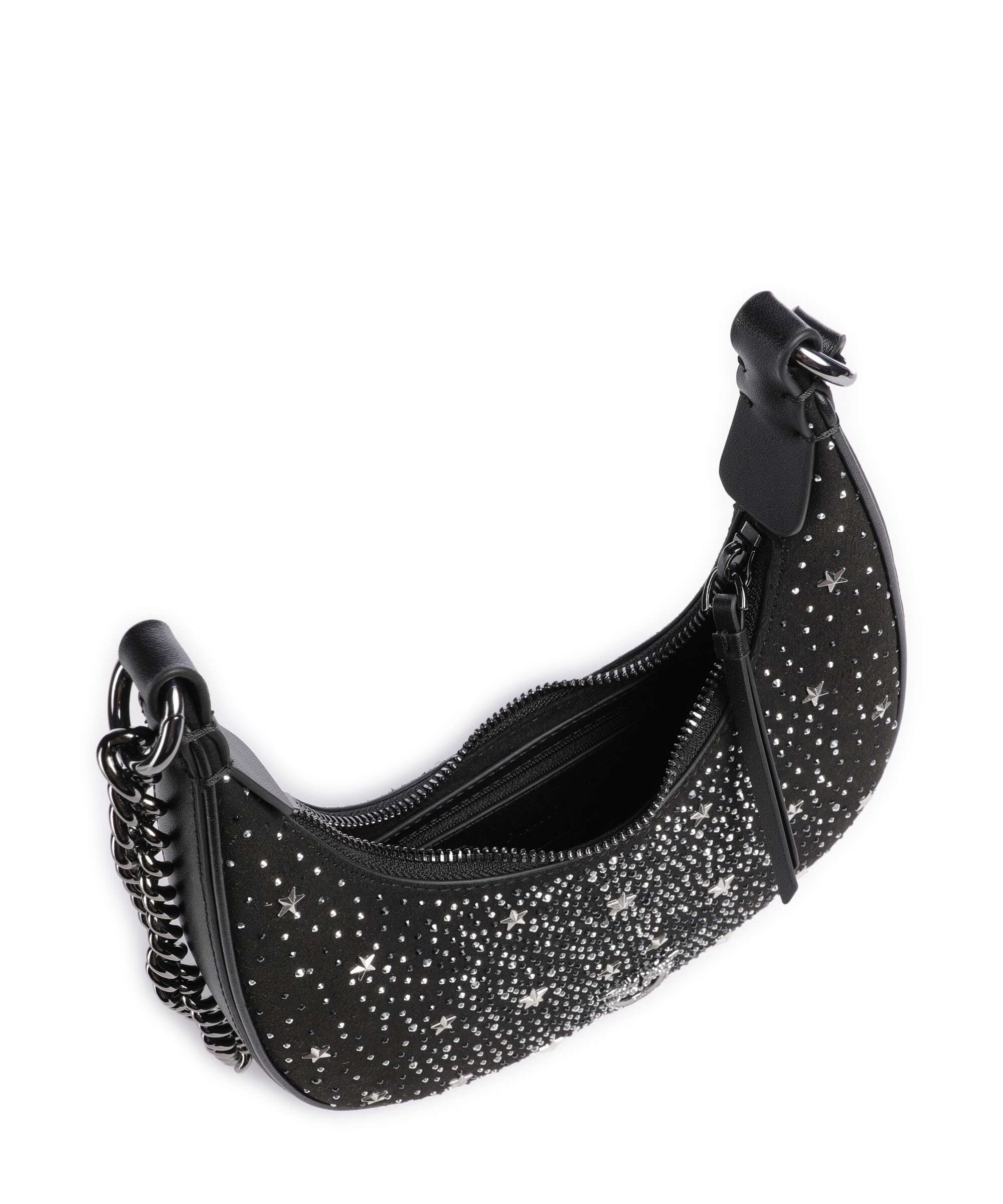 Pinko Brioche Mini Crossbody bag nero limousine/canna fucile