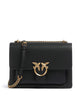 Pinko Love Soft Big Skuldertaske nero/antique gold