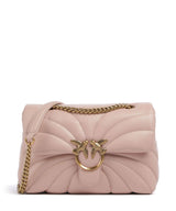 Pinko Love Puff Classic Skuldertaske cipria/antique gold