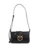 Pinko Love One Mini Slouchy Skuldertaske nero/antique gold
