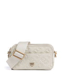 Pinko Mini Crossover taske bianco seta/antique gold