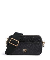 Pinko Mini Crossover taske nero/antique gold