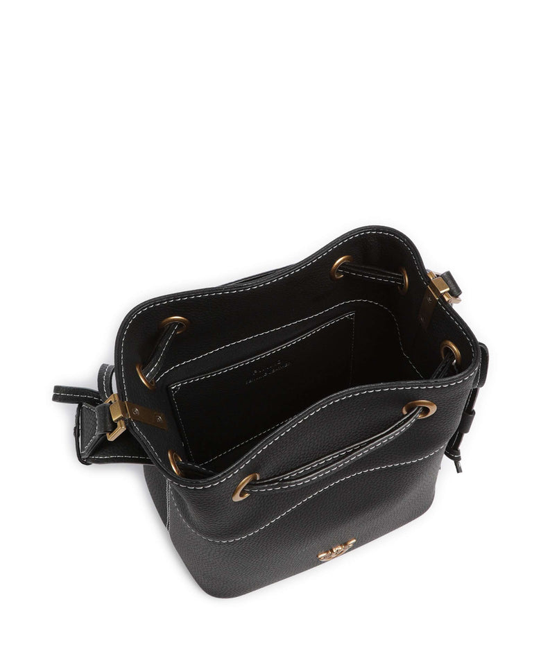 Pinko Secchiello Mini Bucket bag nero/antique gold