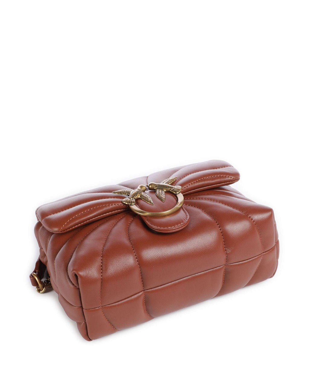 Pinko Love Puff Mini Shoulder bag arabo/antique gold