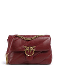 Pinko Love Puff Classic Shoulder bag bordeaux merlot/antique gold
