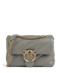 Pinko Love Puff Mini Shoulder bag verde vertiver/antique gold